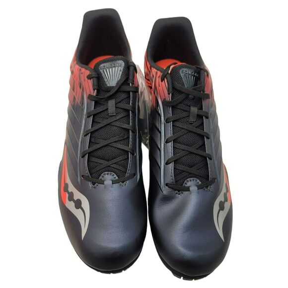 Saucony Running Shoes Spitfire Men’s 14 Track Spikes Red Athletic Sneakers New main image 7